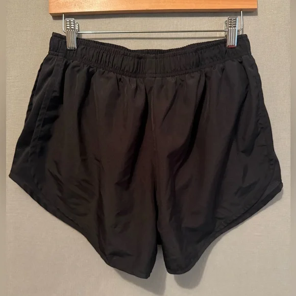 Nike Women's Dri-FIT Tempo Mid-Rise Brief-Lined Running Shorts Black Size Large - Picture 5 of 6